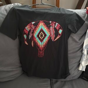 Crazy train graphic tee